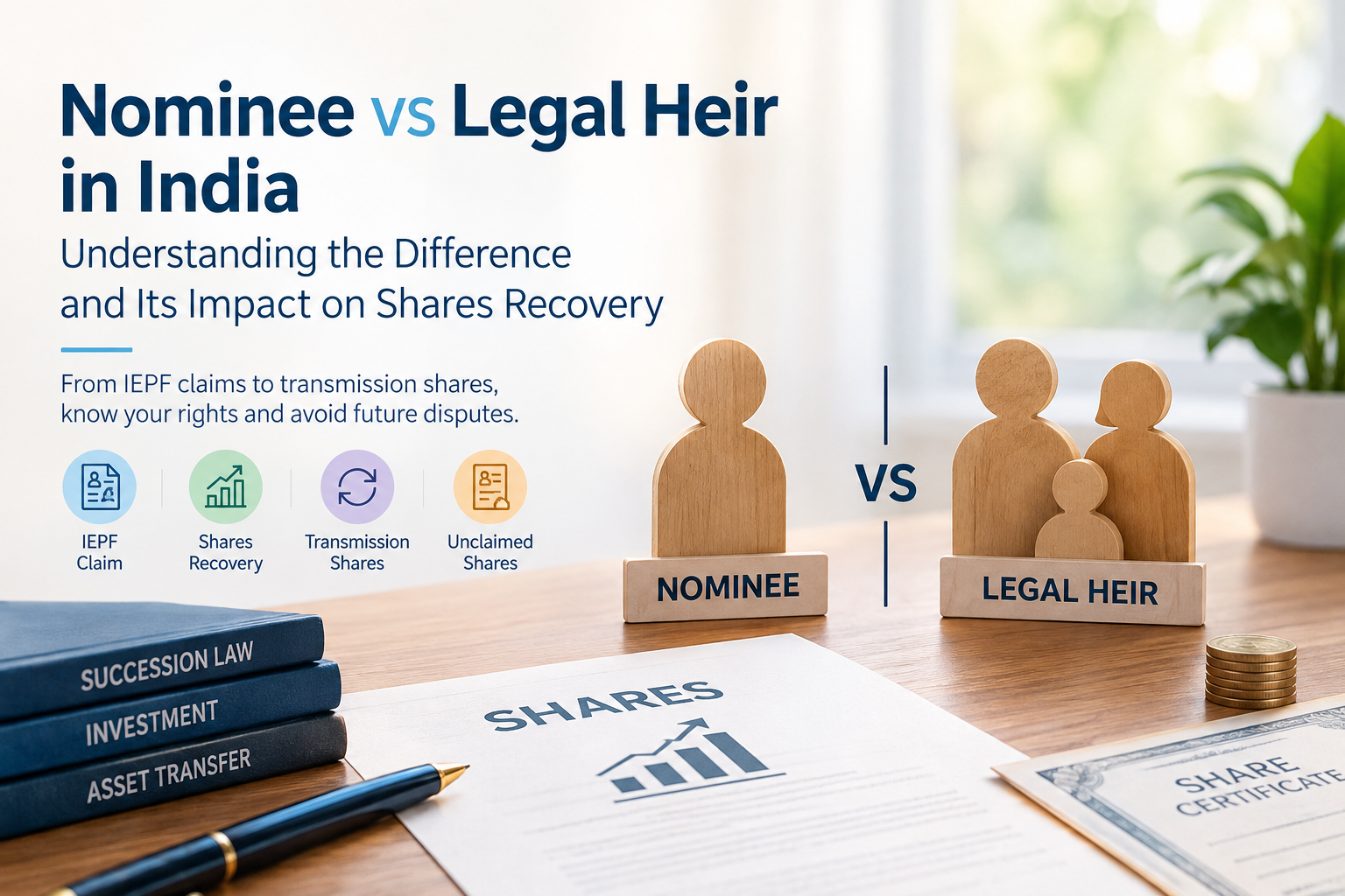 nominee vs legal heir