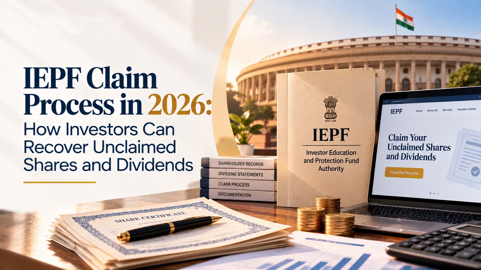 IEPF Claim Process in 2026: How Investors Can Recover Unclaimed Shares and Dividends